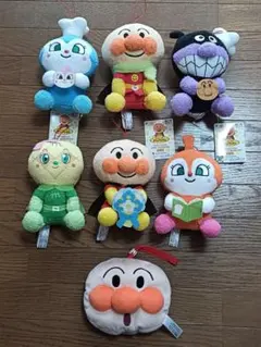 アンパンマン　ぬいぐるみ　7種セット