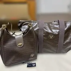 良品】PELLE BORSA ペレボルサ バニティバッグ 黒千鳥格子 - メルカリ