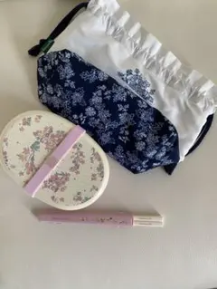 【訳あり・美良品】アフタヌーンティー ランチボックス 4点セット 花柄のサムネイル