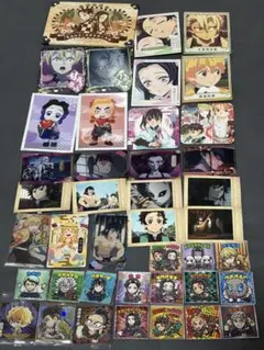 鬼滅の刃　シール　カード　まとめ売り