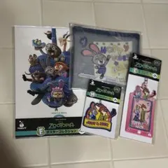 n*h様 ズートピア ハッピーくじ ポスター ポーチ ラバーチャーム カードホルのサムネイル