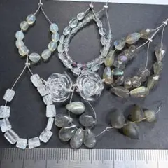 サービス品＊天然石のビーズセットi6