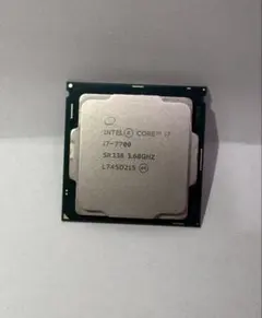 【動作未確認】Intel Core i7-7700 CPU 本体のみのサムネイル