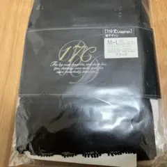 17℃ 7分丈レギンス 裾レース ブラック M～L