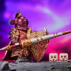 レゴ互換 円卓の騎士 ランスロット 赤 ミニフィグ セット