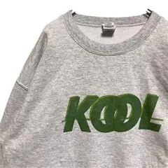 BOKU タバコ スウェット 古着 グレー クール KOOL ロゴ 煙草 たばこ