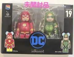 ○DC ベアブリック HAPPYくじ/フラッシュ & グリーンアロー 2体セット