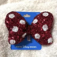 最終値下げ ディズニーランド ミニー スパンコール ヘアゴム ヘアポニー