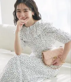 Déci Couture FLOWER RUFFLE DRESS デシクチュール - メルカリ