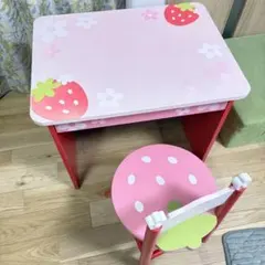 ②希少 廃盤品 マザーガーデン 野いちごワイドチェスト 3段 収納棚