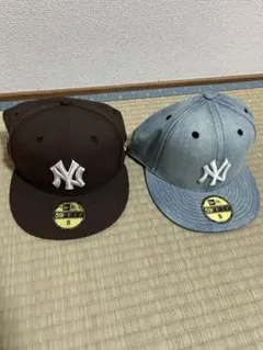 NEW ERA×ONE PIECE OF ROCKデニムキャップ 59FIFTY JK1H6495/One Piece of Rock×New Era 59FIFTY 大戦デニムキャップ