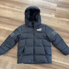 PUMA キッズ140センチダウン　ブラック