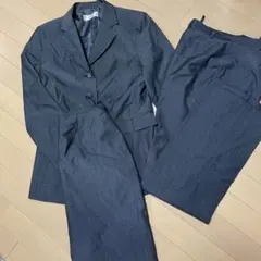 レディース　ダークグレー スーツ セット