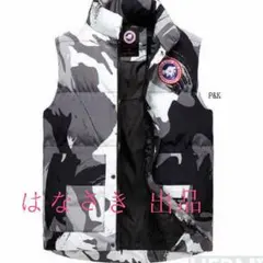 ダウンベスト メンズ 迷彩ダウンベスト 中綿ベスト ベスト おしゃれダウンコC