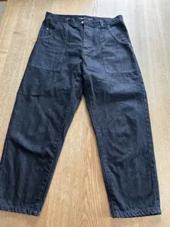 最終値下げ　サニークラウズ　ダークブルー クロップド丈ジーンズ