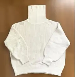 AMERICAN HOLIC アイボリー タートルネックセーター Fサイズ