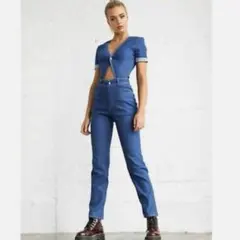 未使用タグ付　タイガーミスト　TIGER MIST サロペット　オーバーオール