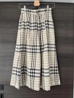 JEANASIS チェック柄 ガウチョパンツ サイズF