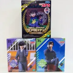 名探偵コナン 30周年江戸川コナン 松田陣平 萩原研二 フィギュア3種セット