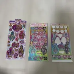 プリキュア　ウォーターシール 3枚セット キラキラ