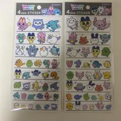 たまごっち4サイズステッカー 2枚セット