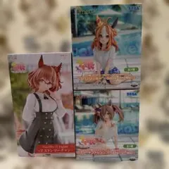 ウマ娘　フィギュア　コパノリッキー　スマートファルコン　アストンマーチャン