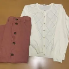 ☆専用☆上品☆白☆カーディガン☆ハニーズ☆Lサイズ☆