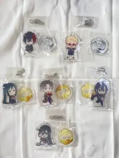 刀剣乱舞　アニカフェ　アクリルキーホルダー 6個セット　肥前、長谷部、和泉守他