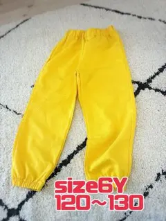 ⭐︎NR⭐︎様専用イエロー 長ズボン サイズ6Y (120~130cm)