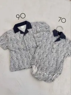 【tete a tete】リンクコーデセット90＆70