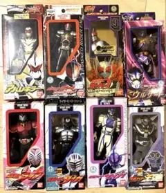 バンダイ ライダーヒーローシリーズ 仮面ライダー剣 ソフビ 8体セット 
