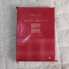 LEE1・2月号付録　チェック柄トート マッキントッシュ フィロソフィー