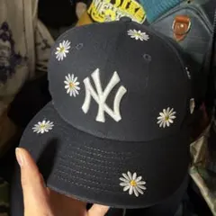 NEW ERA 59FIFTY ヤンキース　花柄 超美品 7
