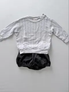 Fith グレー トレーナー・かぼちゃパンツ セット