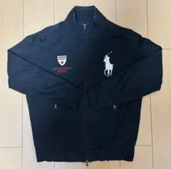 00s old Polo by Ralph Lauren ビッグポニー 黒 L
