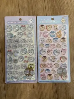 ボンボンドロップシール　ちいかわ第二弾　モモンガ　みんなポーズ　2枚セット