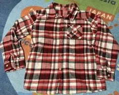 チェック柄シャツ 140cm