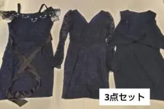 レディースネイビーミニワンピースまとめ売り