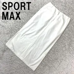 スポーツマックス ロングスカート 白 コットン100％ 40 B3847のサムネイル