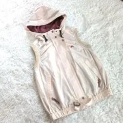 美品　Burberry 　バーバリー　フード付きベスト 　38のサムネイル