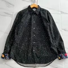 ✨極美品✨CABaN キャバン コットン ボタニカルシャツ Mサイズ 緑 