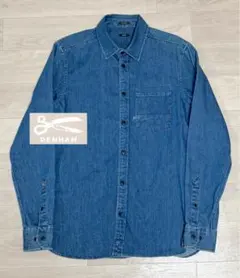 DENHAM AXEL SHIRT Candiani デニム シャツ春S