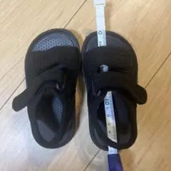 ブラック ベビーサンダル