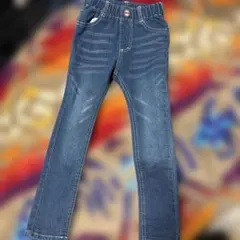 EDWIN デニムパンツ ウエストゴム