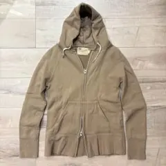 Traditional Weatherwear ダブルジップパーカー モカ Sのサムネイル