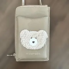 ほっこりモコモカ スマホショルダーバッグ