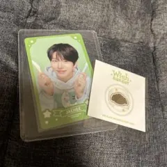 nct wish popup ステッカー　シール　特典　ジェヒ　トレカセット