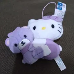 ハローキティ　カラフルベアマスコット