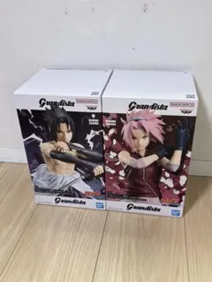ナルト疾風伝 Grandista 春野サクラ うちはサスケ2個セット