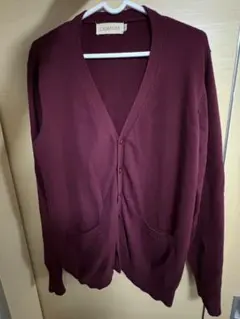 CAMPURE 赤カーディガン L